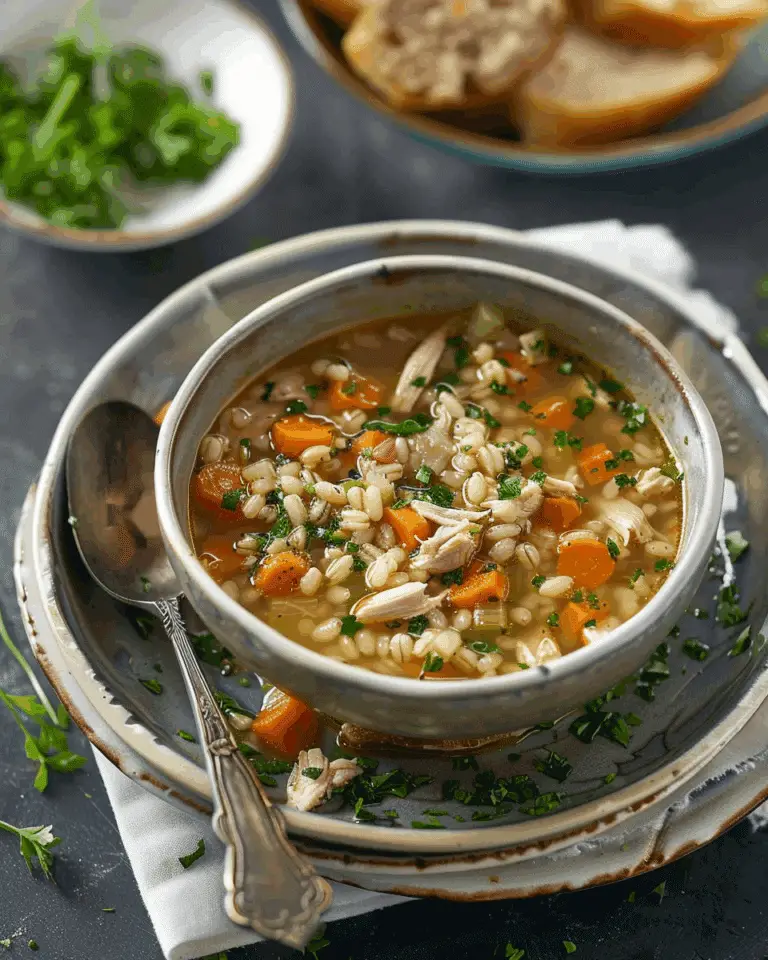 Chicken Barley Soup