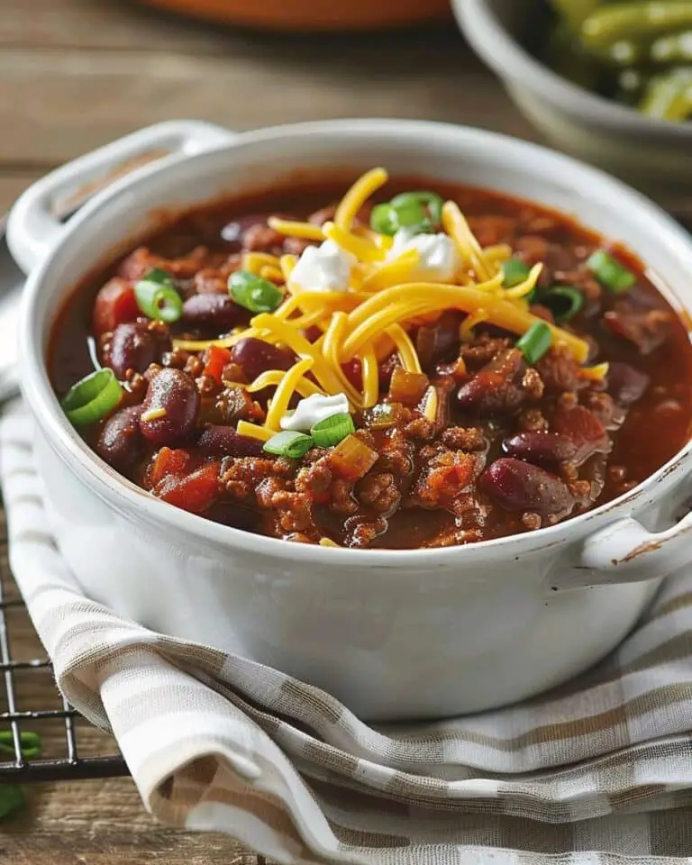 Classic Slow Cooker Chili