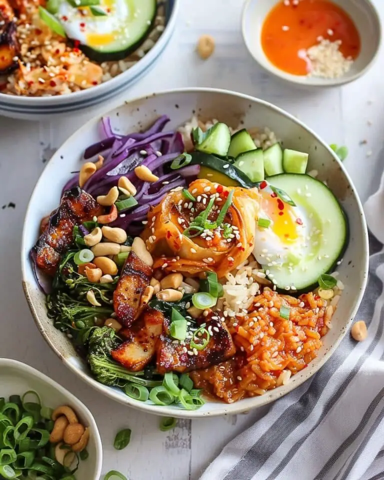 Kimchi Brown Rice Bliss Bowls