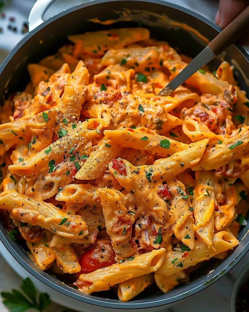 The Best Creamy Garlic Tomato Pasta