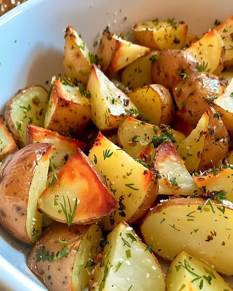 Crispy Herb Roast Potatoes