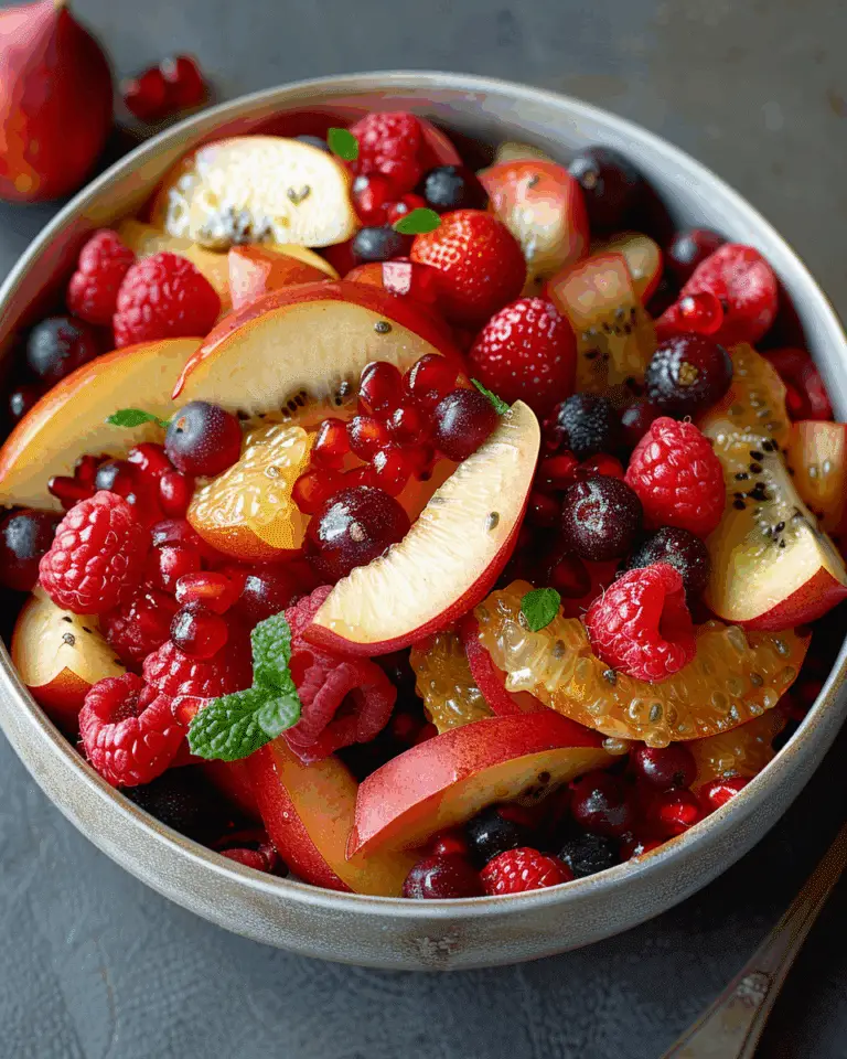 Fall Fruit Salad Recipe