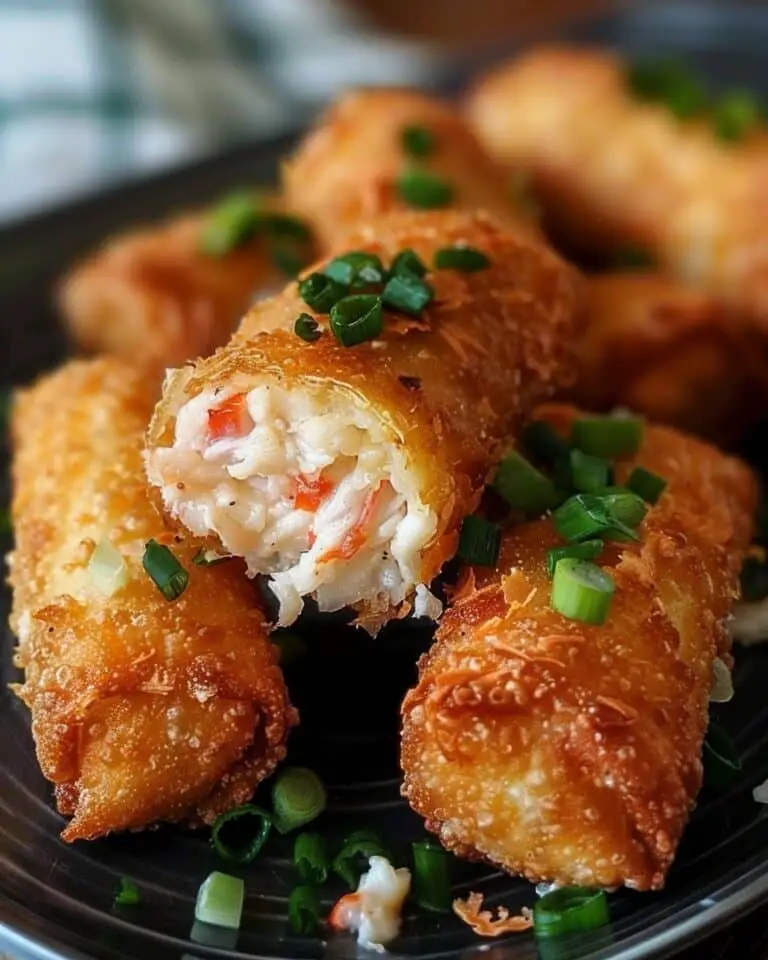 Crab Cake Egg Rolls