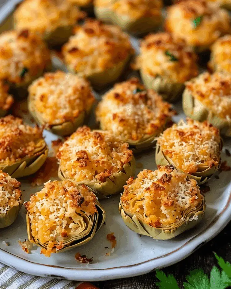 Crispy Parmesan Artichoke Hearts