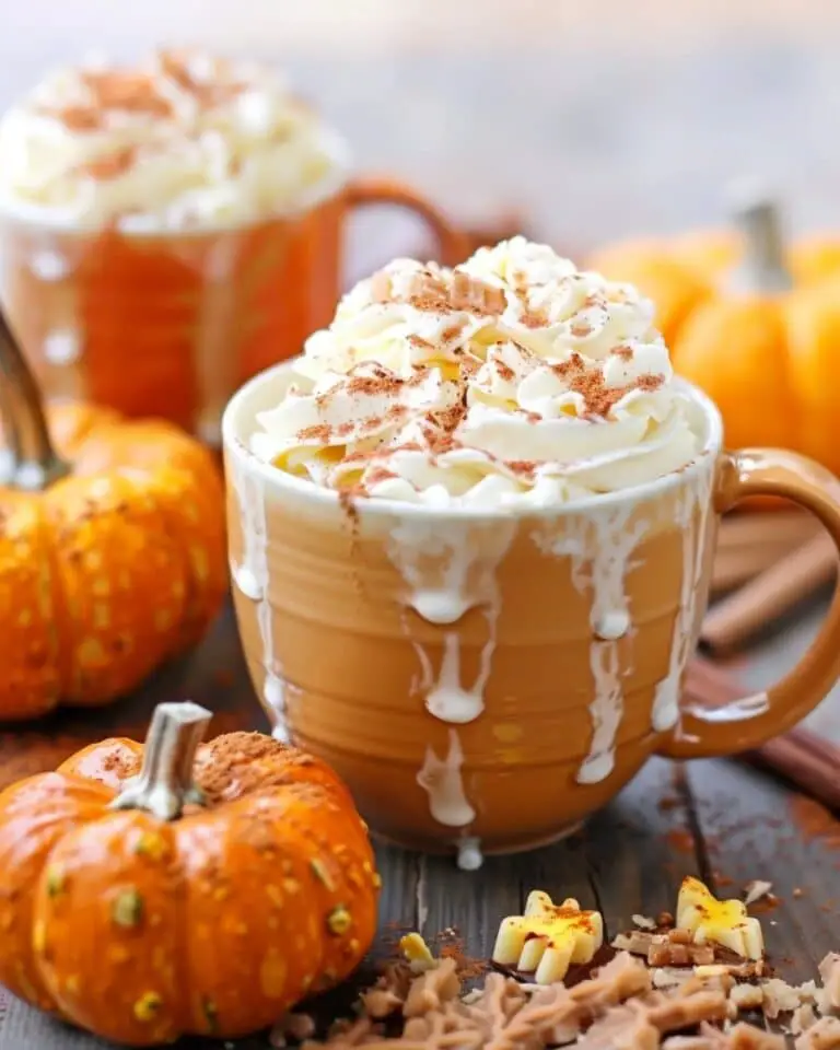 Pumpkin White Hot Chocolate