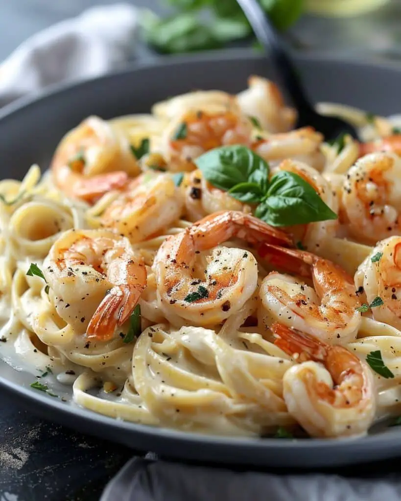 Creamy Shrimp Alfredo