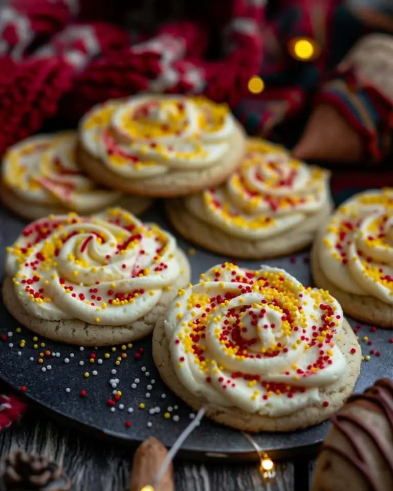 Enchanting Butterbeer Cookies with Butterscotch Frosting
