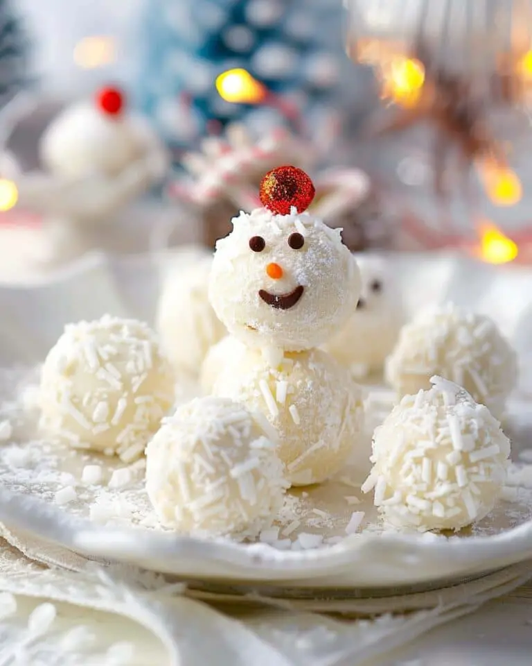 Snowmen Truffles