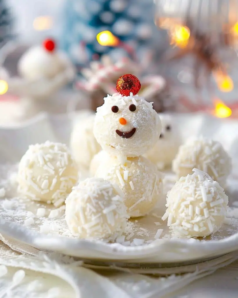 Snowmen Truffles
