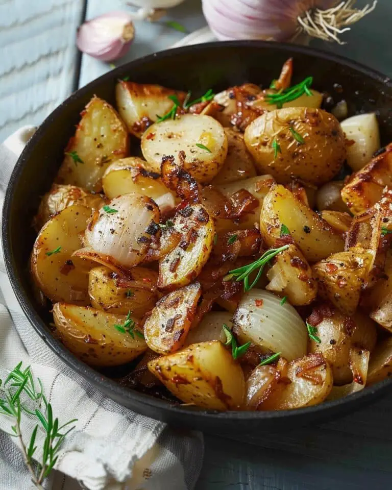 Fried Potatoes and Onions