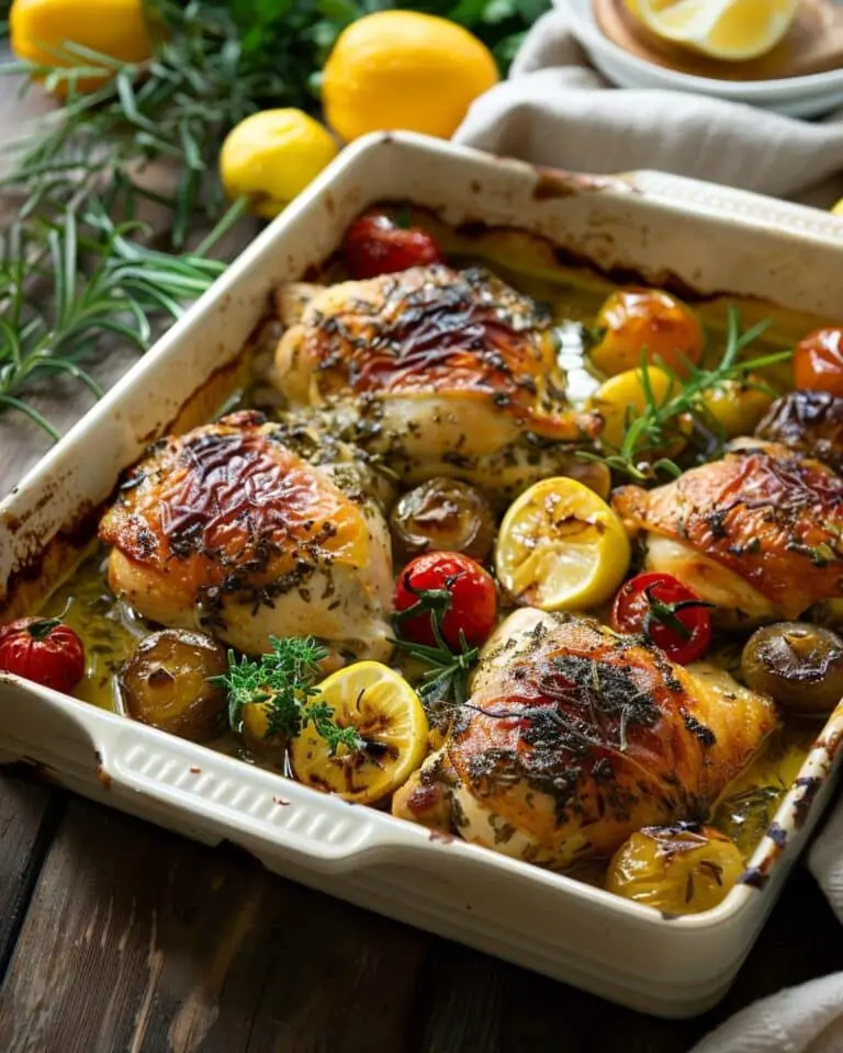 Mediterranean Baked Chicken