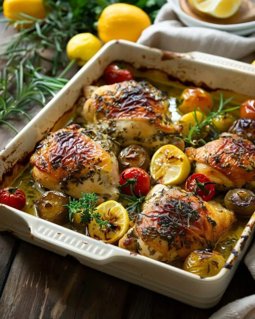 Mediterranean Baked Chicken