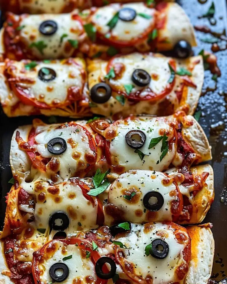 Baked Pizza Wraps