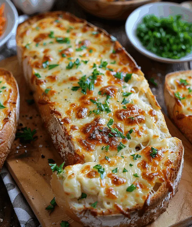 3-Cheese Garlic Bread