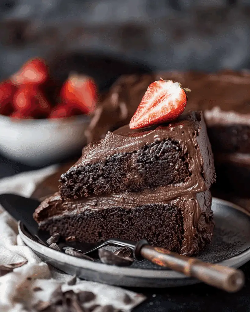 Almond Flour Chocolate Cake