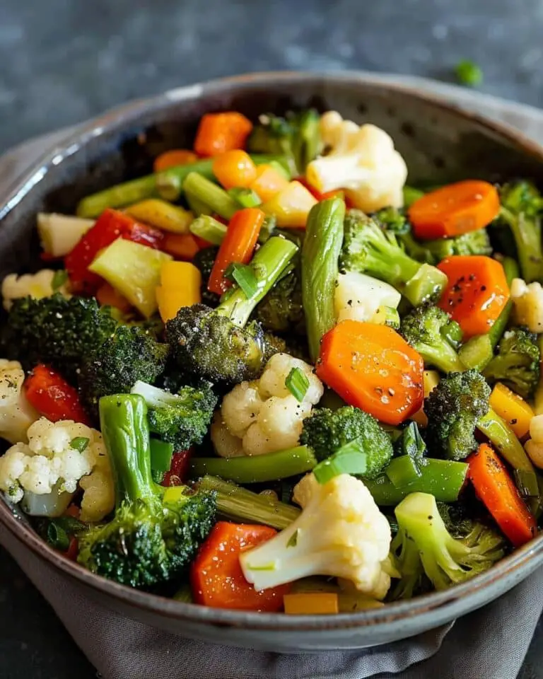 Steamed Vegetable Medley