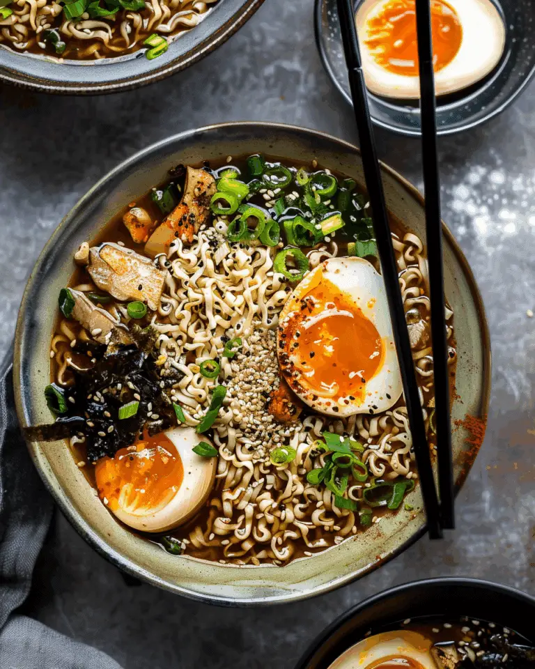 Easy Homemade Ramen Bowls