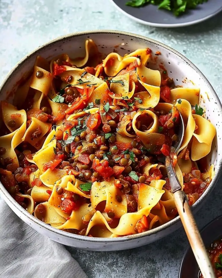 Lentil Pasta