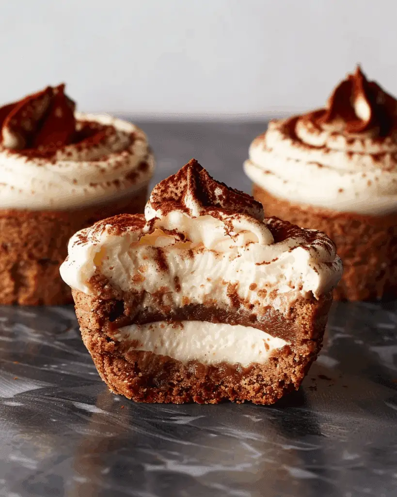 Tiramisu Cookie Cups