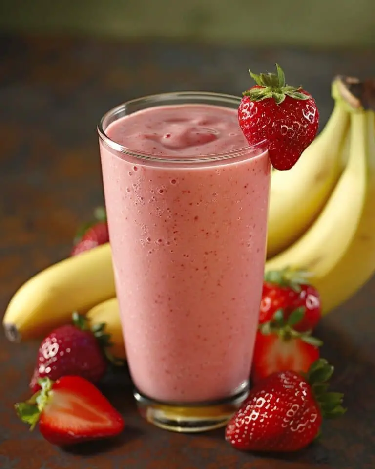 Strawberry Banana Yogurt Smoothie