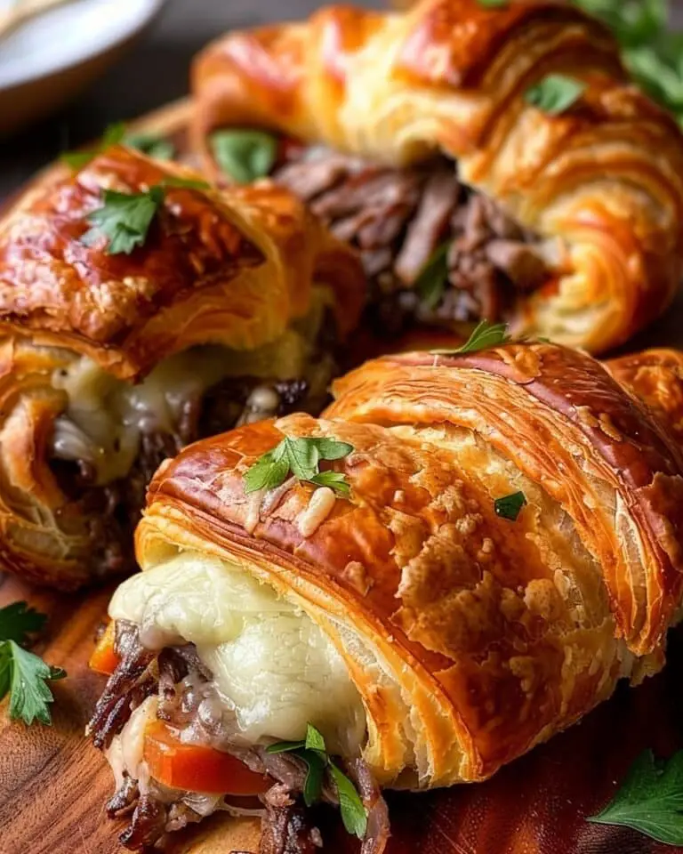 Cheesesteak Croissants