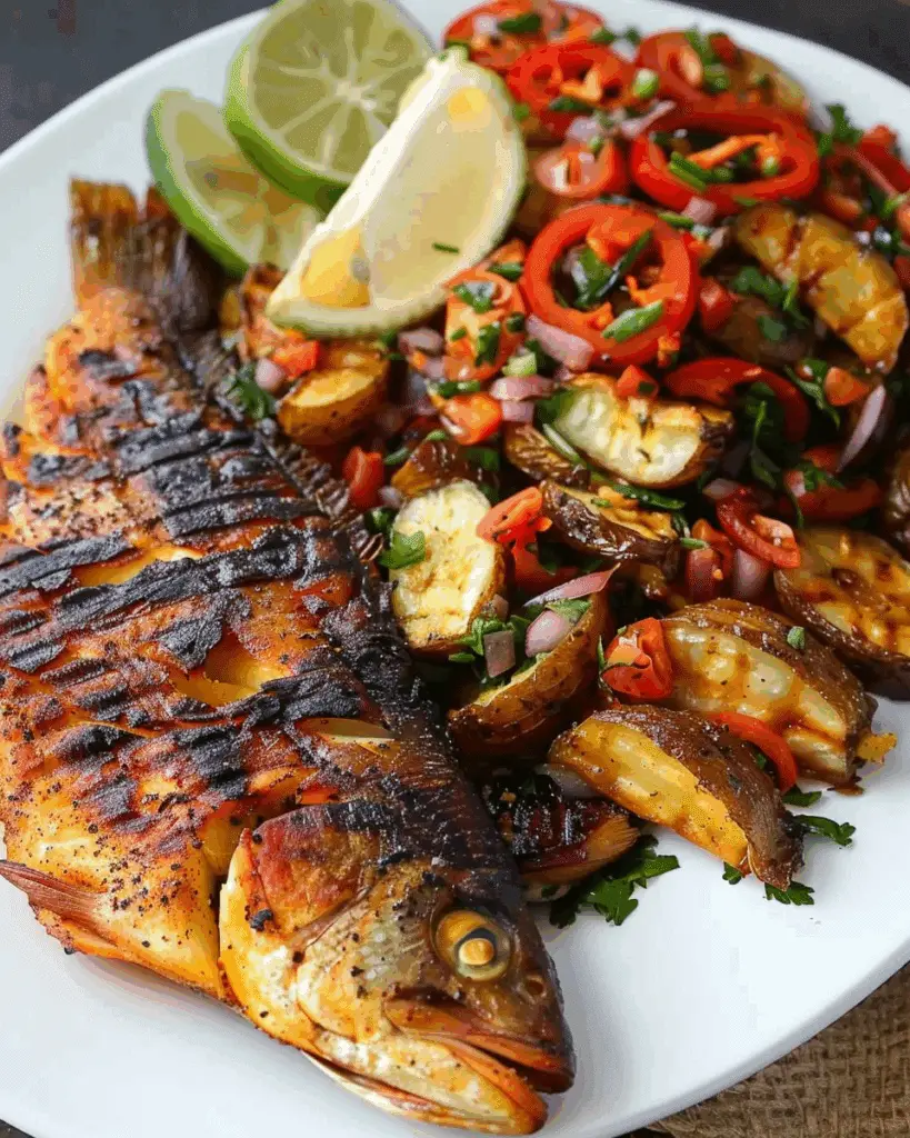 Oven Grilled Tilapia