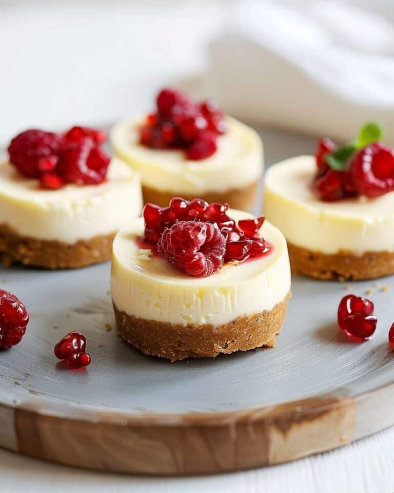 Mini Yogurt Cheesecake Recipe