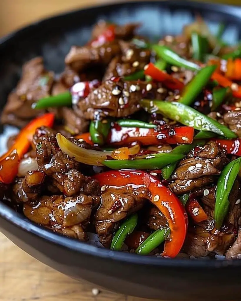 Black Pepper Beef Stir-Fry