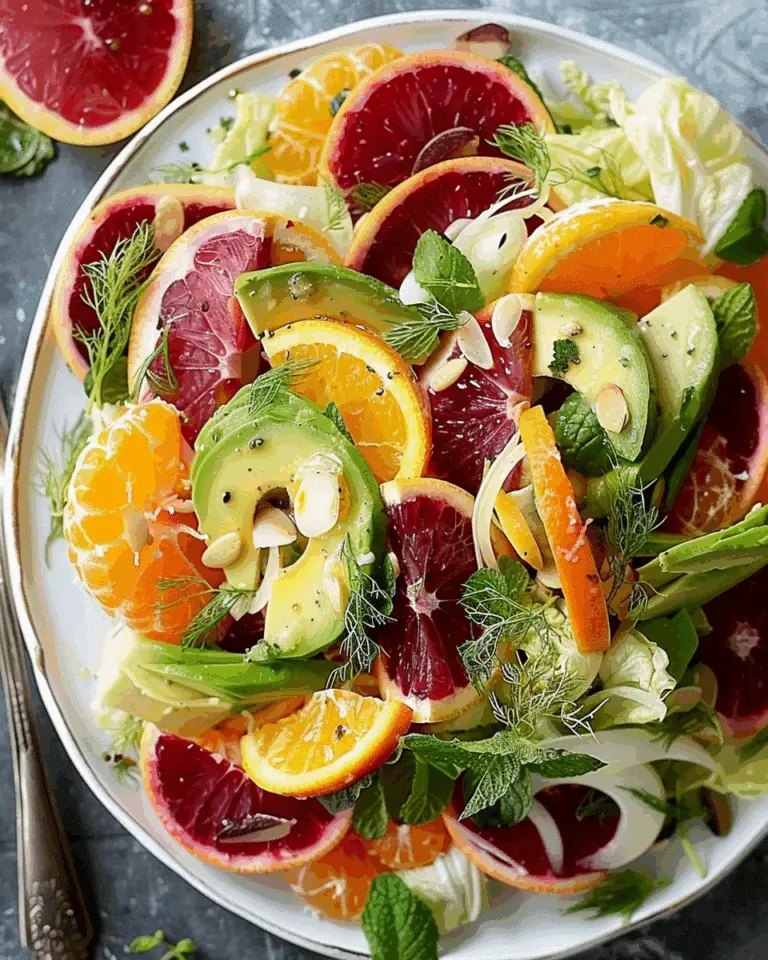 Citrus Salad with Fennel & Avocado