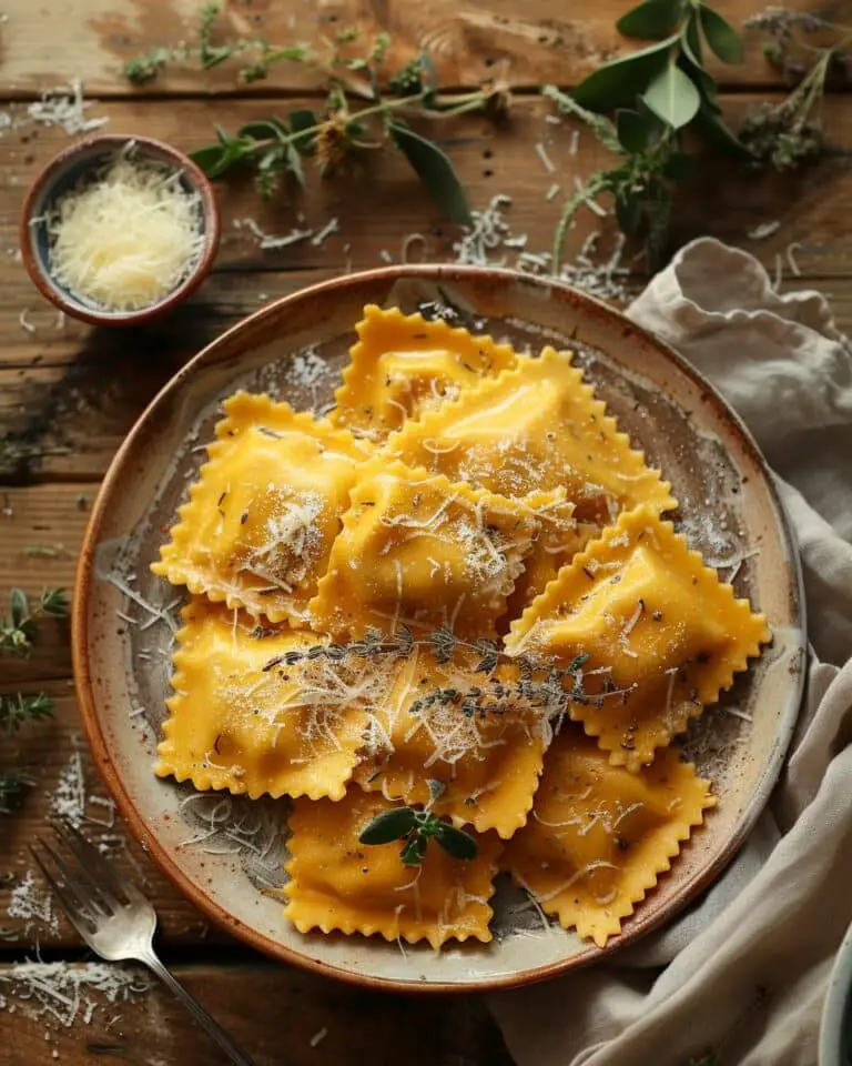 Pumpkin Ravioli