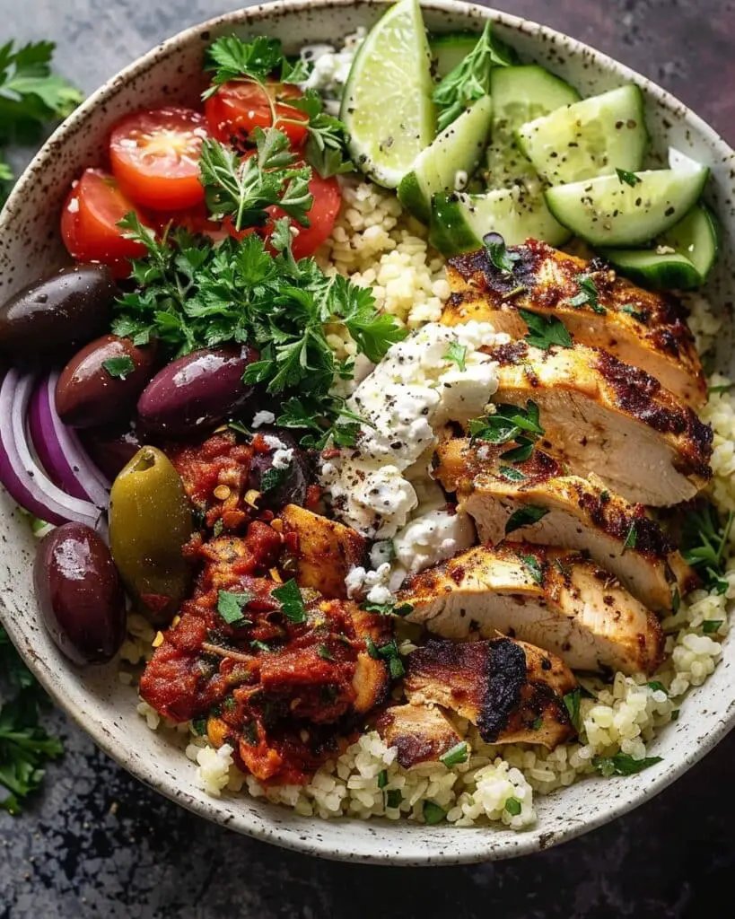 Mediterranean Chicken Bowl