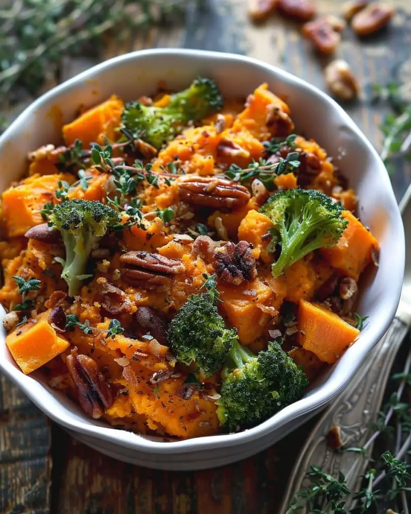 Sweet Potatoes and Broccoli