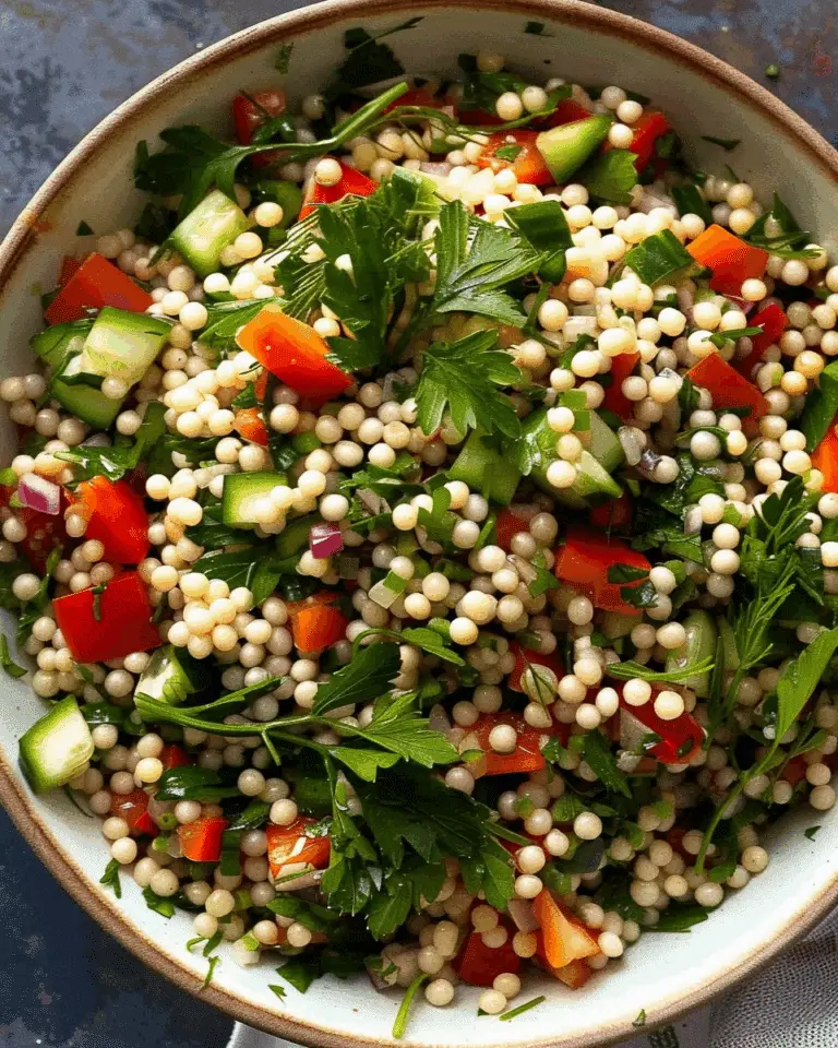 Pearl Couscous Salad