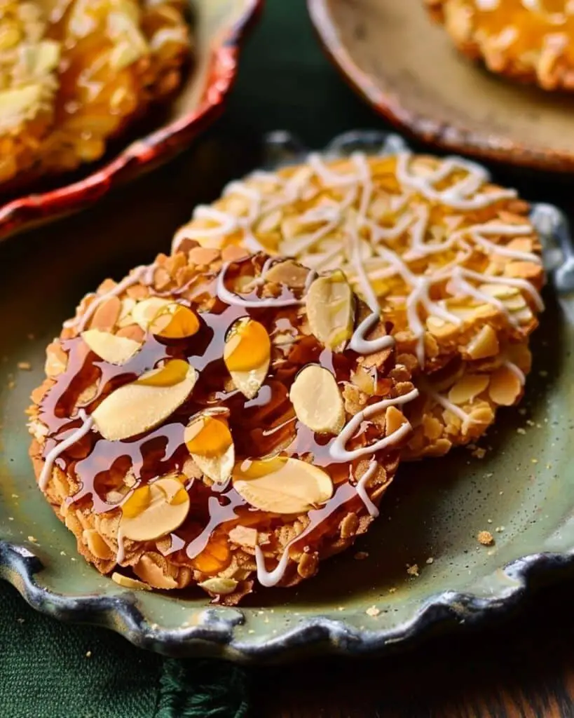 Almond Orange Florentines