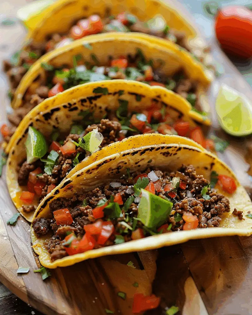 Beef Tacos
