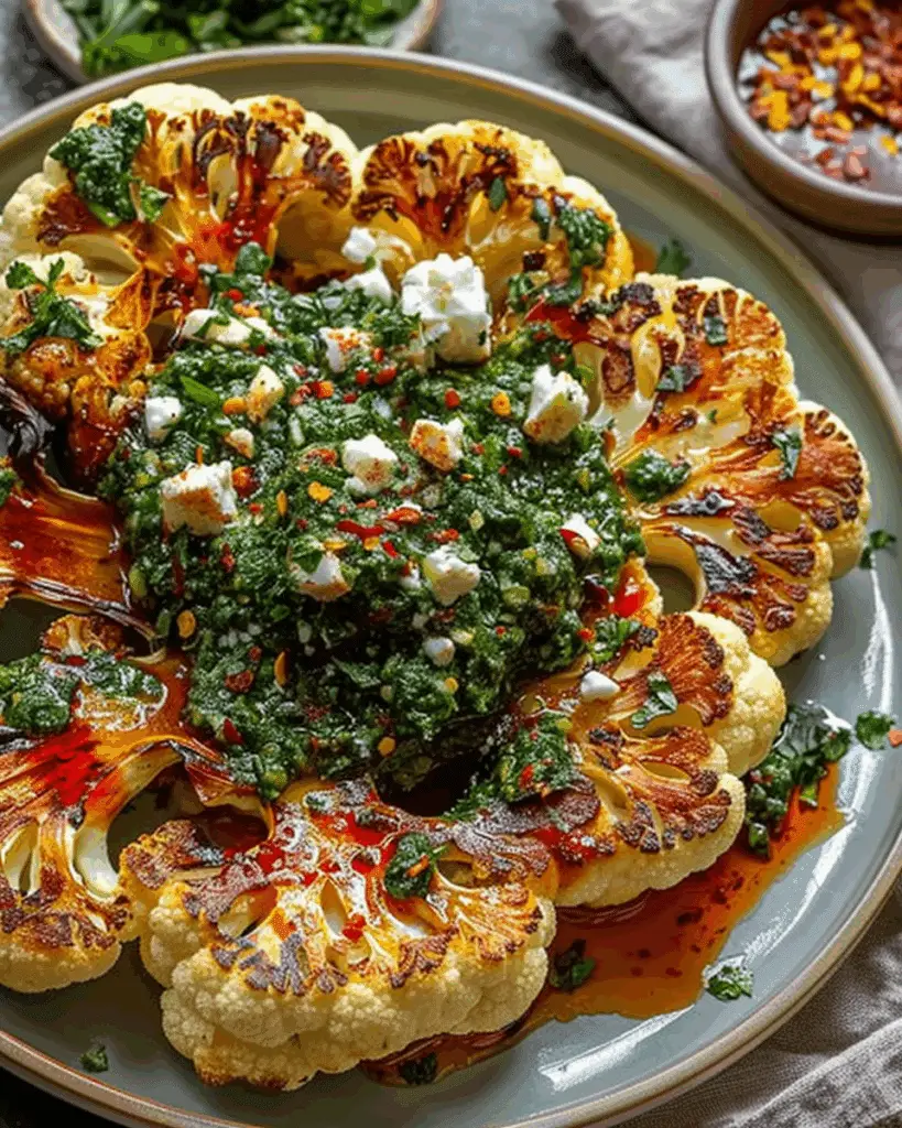 Roasted Cauliflower Steaks