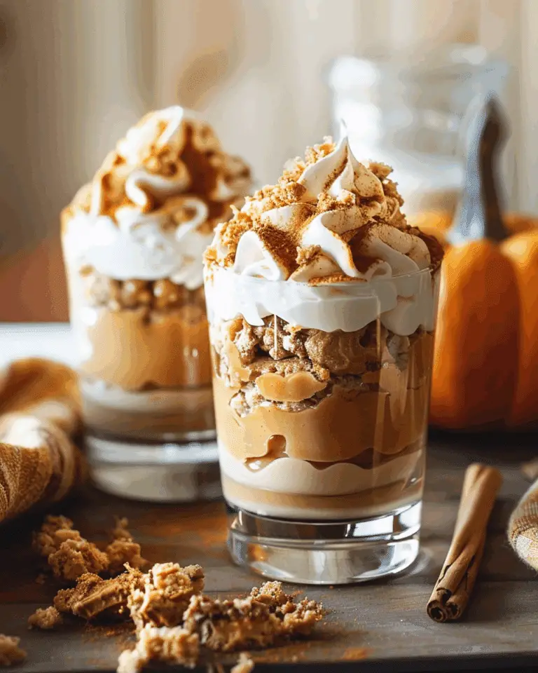 Pumpkin Cheesecake Parfaits