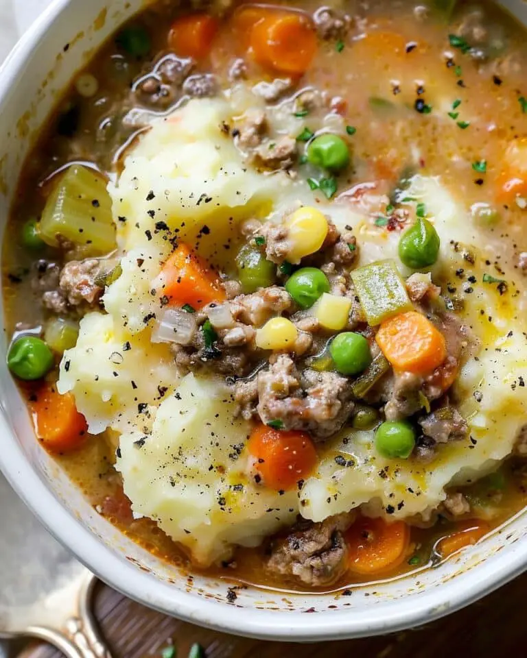 Protein Packed Shepherd’s Pie Soup