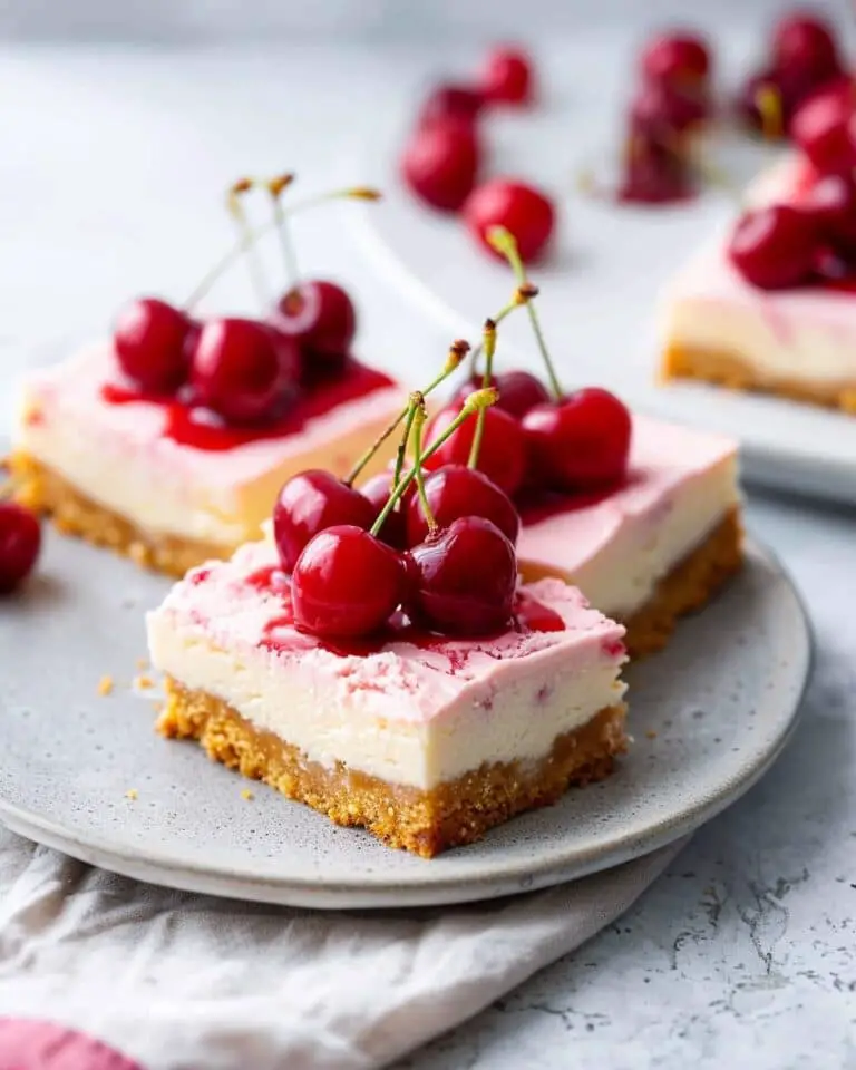 Cherry Cheesecake Bars