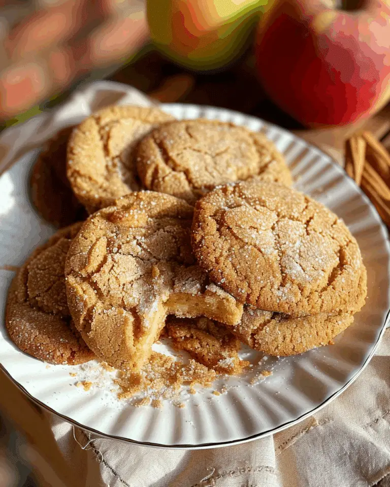 Cream Cheese-Stuffed Apple Cider Cookies