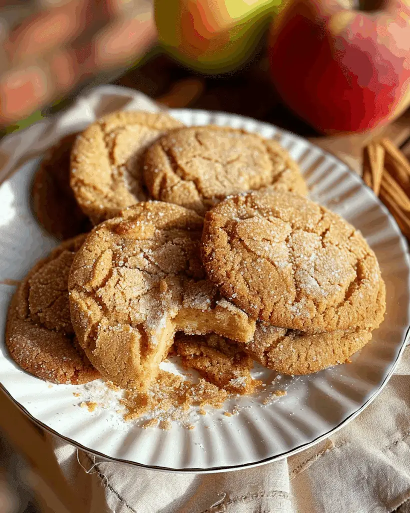 Cream Cheese-Stuffed Apple Cider Cookies