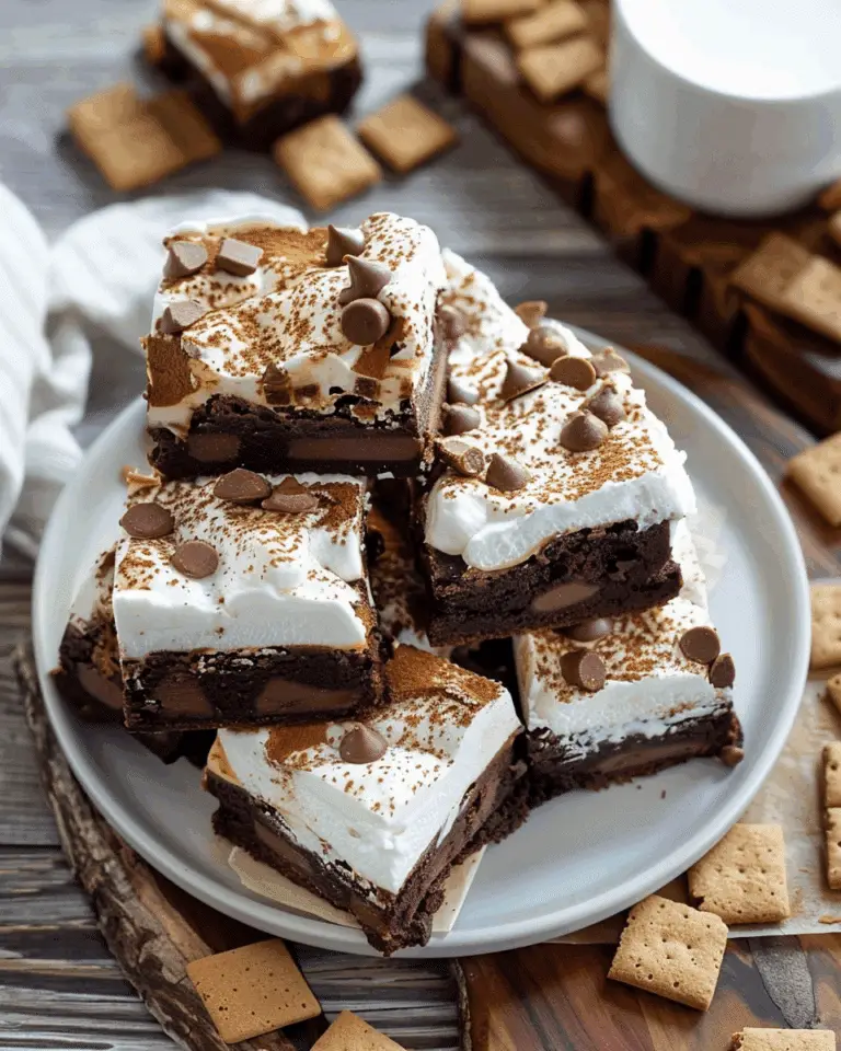 Fudgy S’mores Brownies