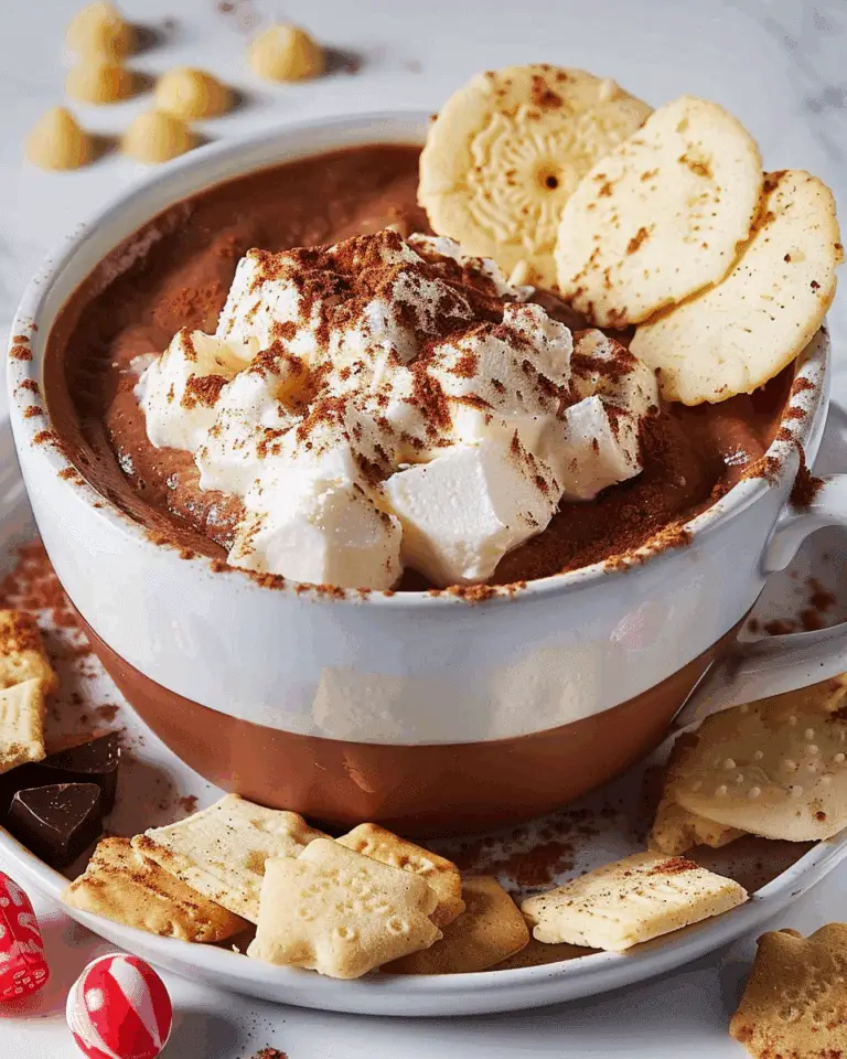 Hot Cocoa Dip