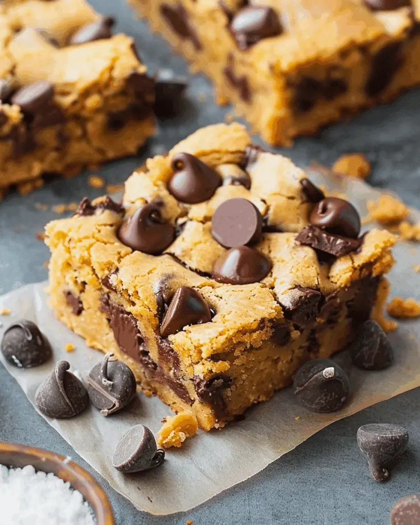 Lazy Chocolate Chip Cookie Bars