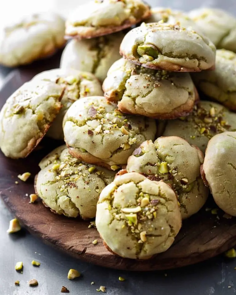 Pistachio Drop Cookies