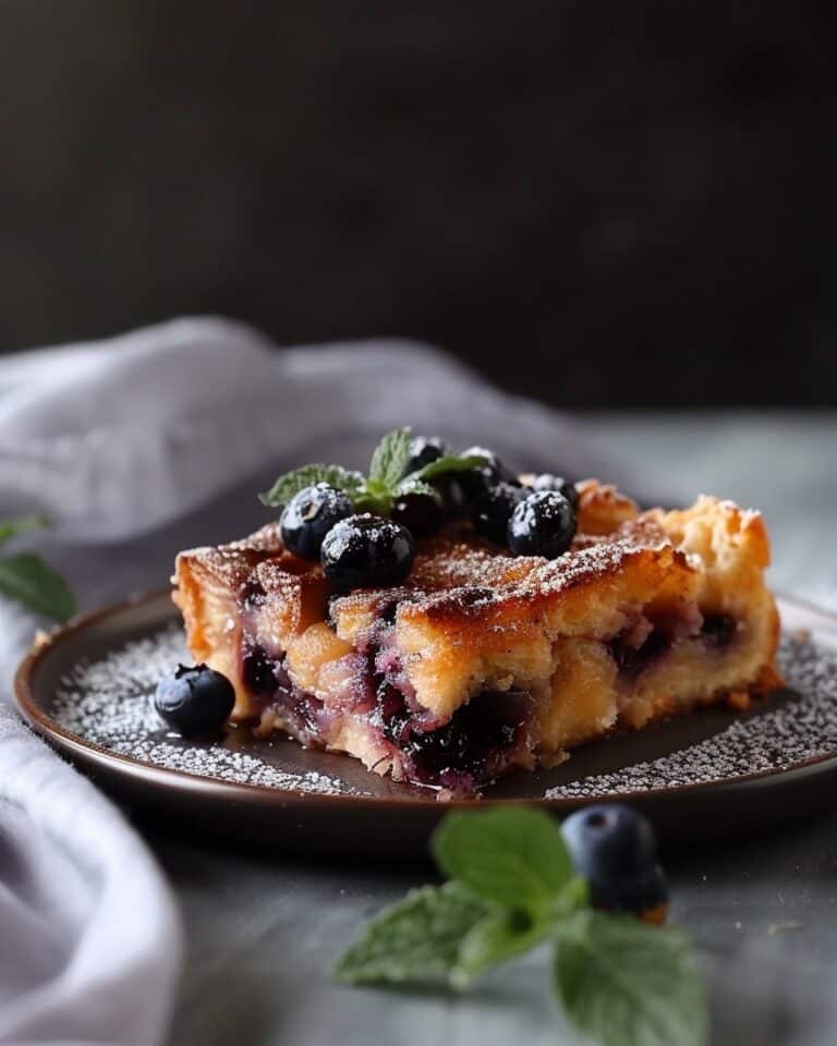 Best Blueberry French Toast Casserole