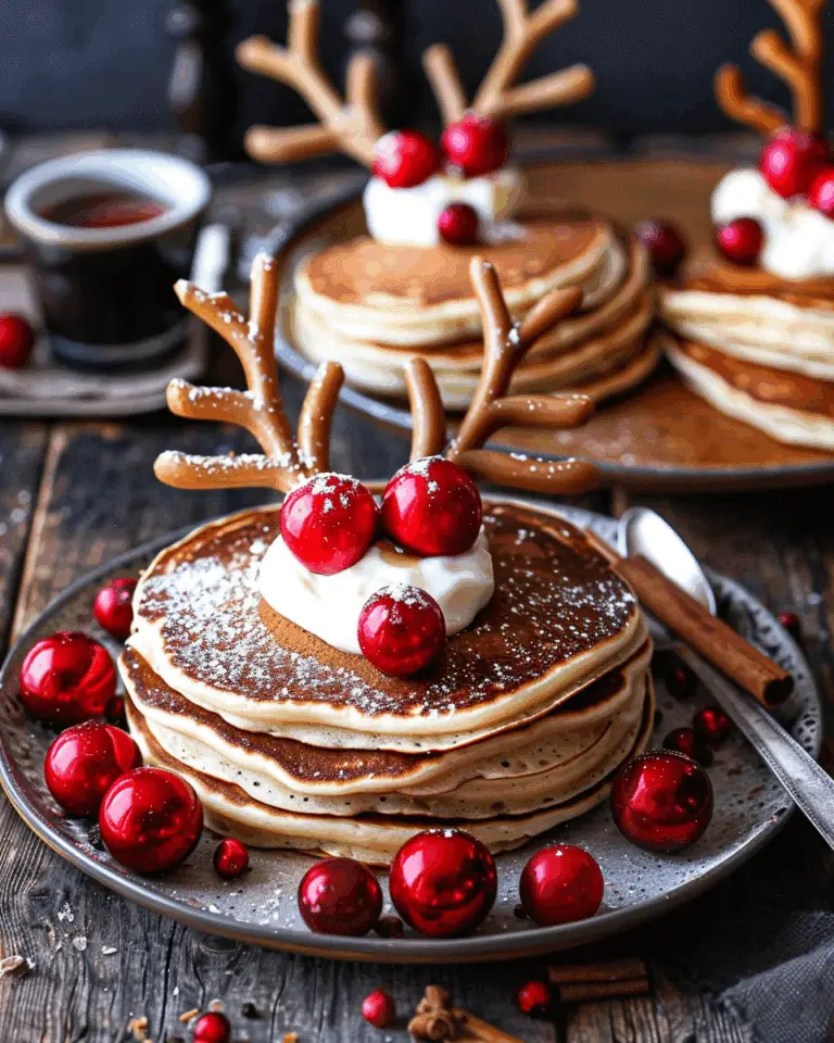 Reindeer Pancakes Recipe