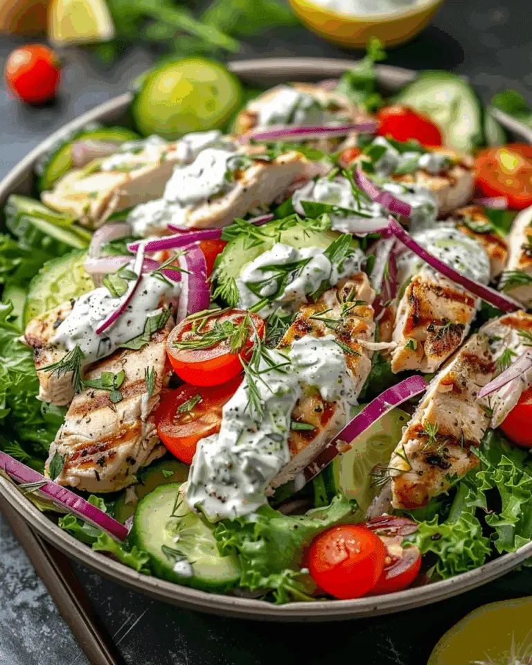 Tzatziki Chicken Salad