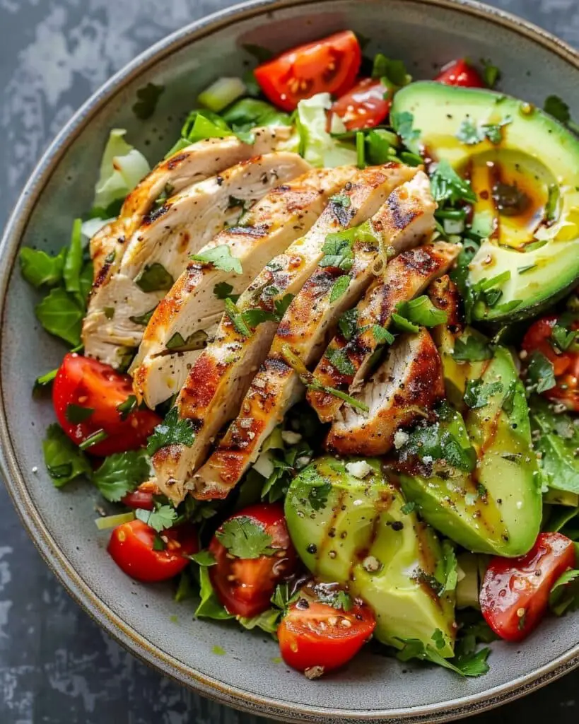 Healthy Avocado Chicken Salad