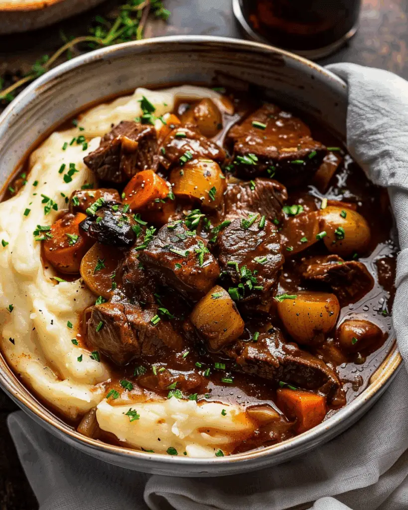 Classic Beef Bourguignon